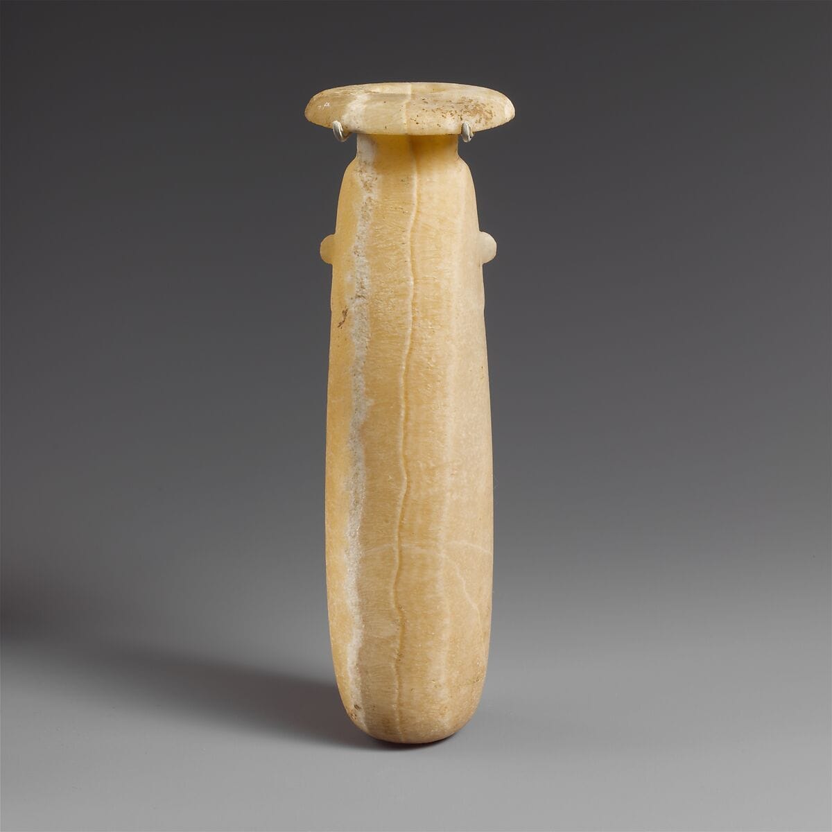 Alabaster alabastron (perfume vase) - image 1