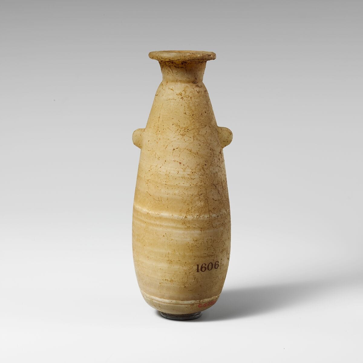 Alabaster alabastron (perfume vase) - image 1