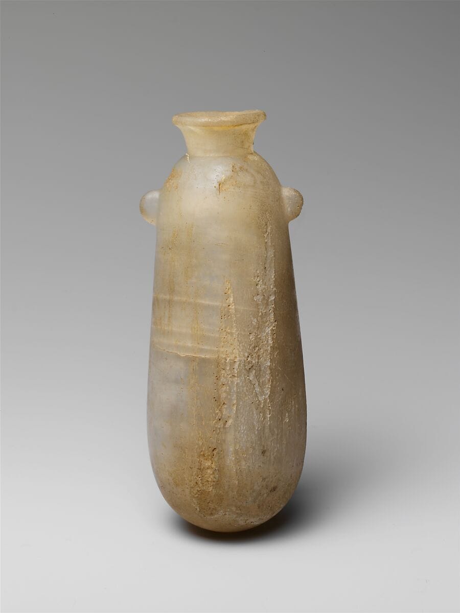 Alabaster alabastron (perfume vase) - image 1