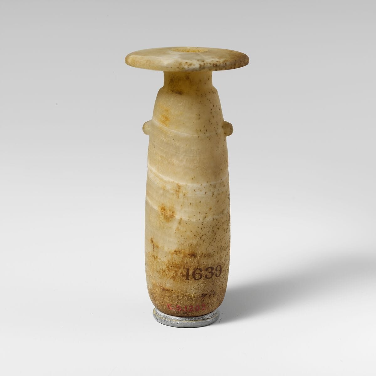 Alabaster alabastron (perfume vase) - image 1