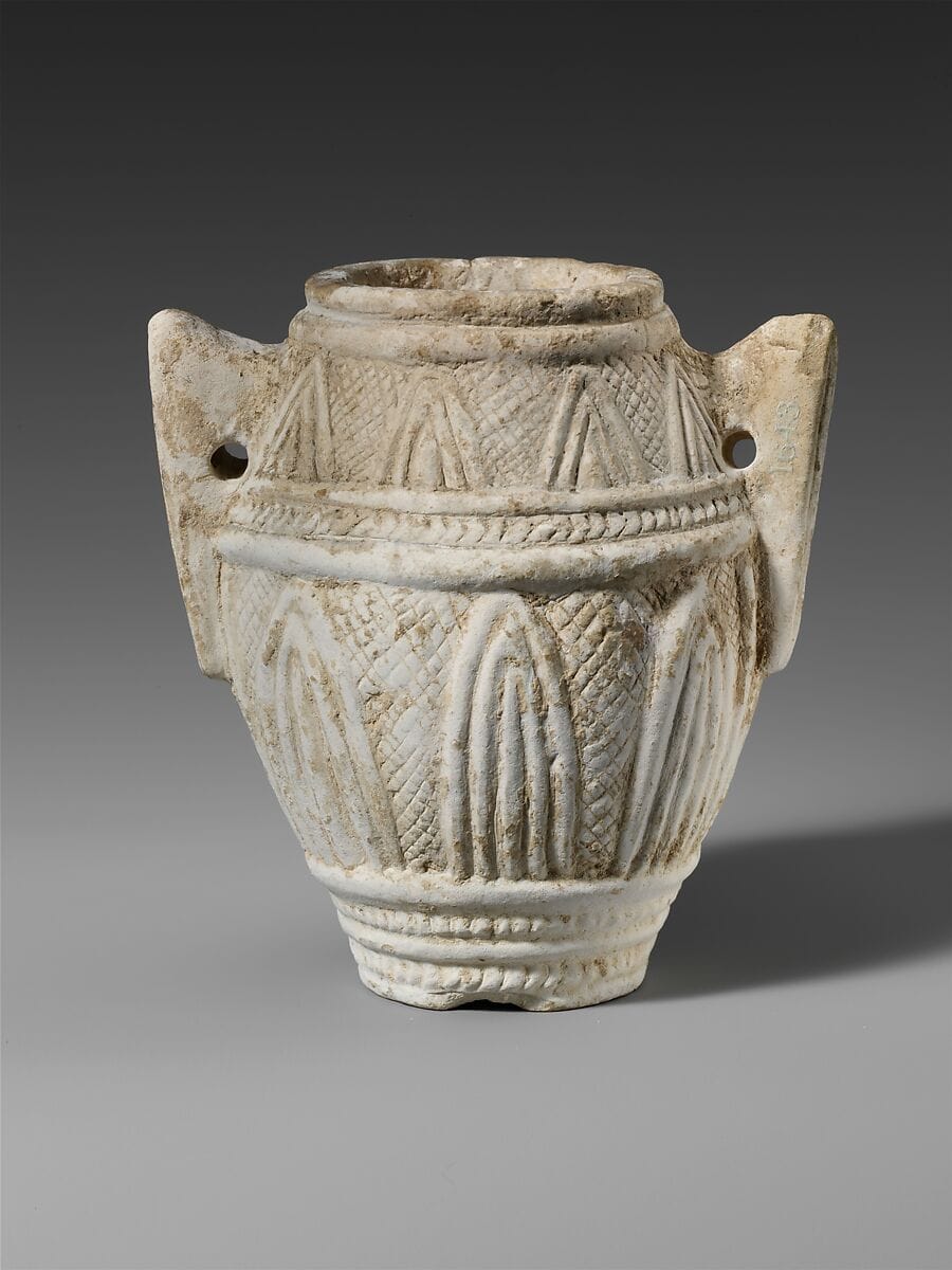 Miniature limestone amphora (jar) - image 1