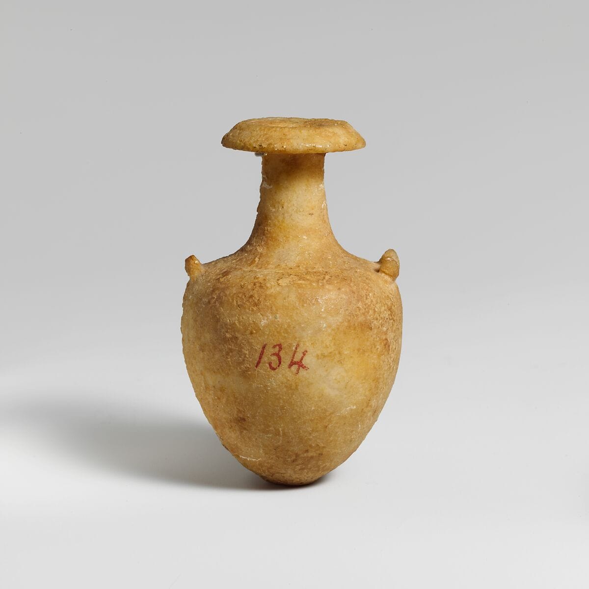Miniature alabaster amphora (jar) - image 1