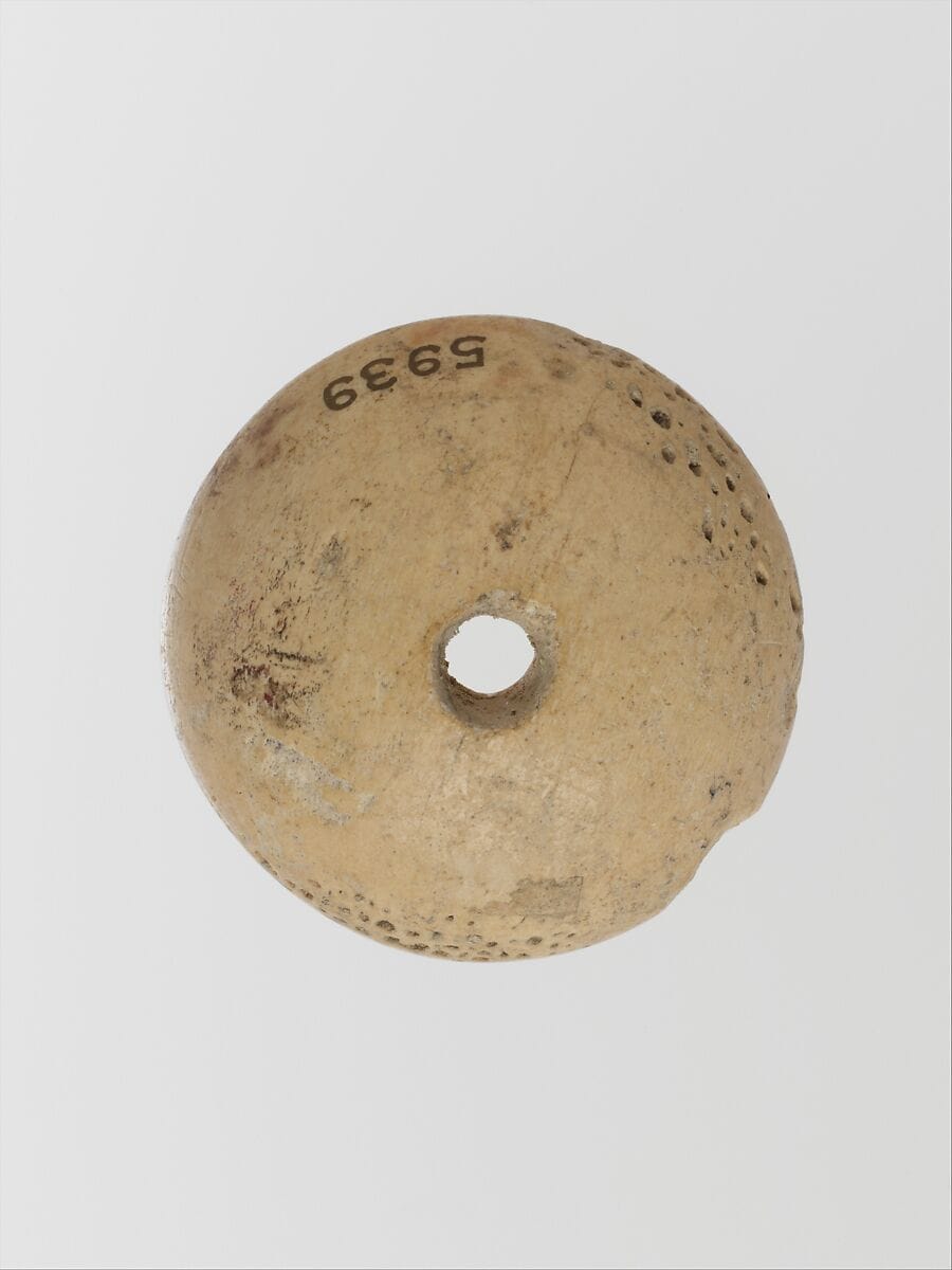 Bone disk or button - image 1