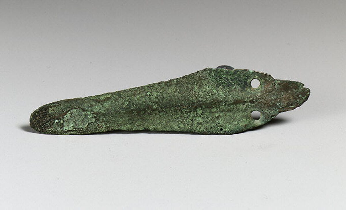 Copper alloy dagger blade - image 1