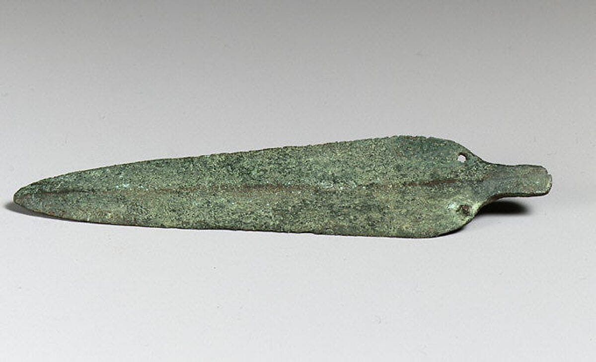 Copper alloy dagger blade - image 1