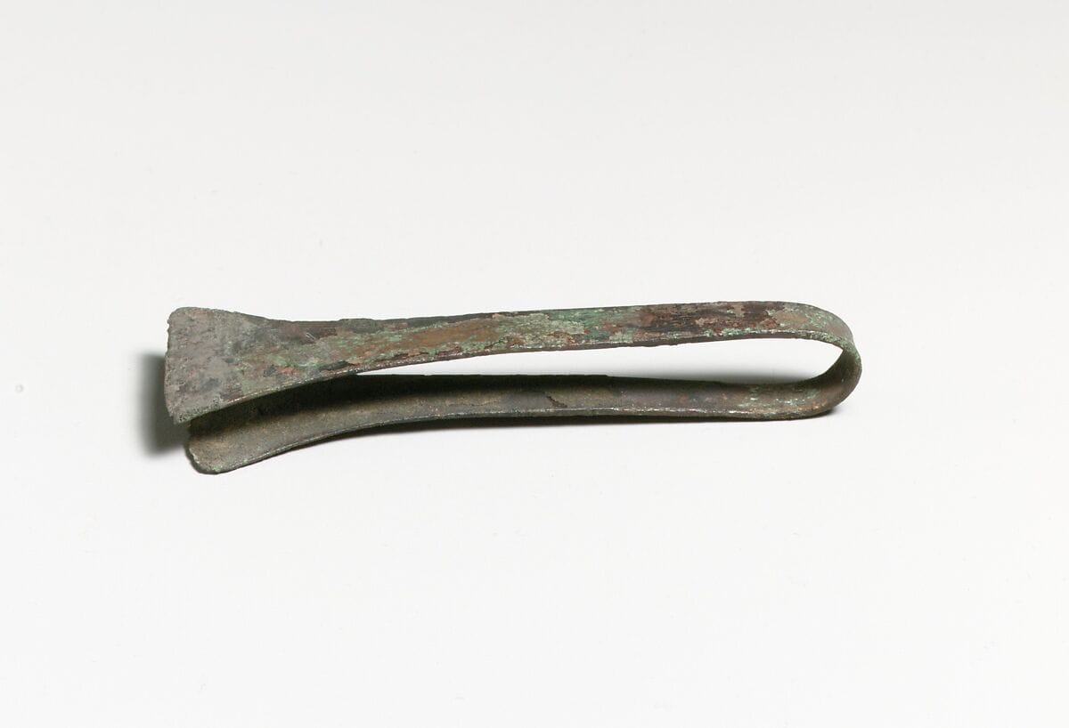 Bronze tweezers - image 1