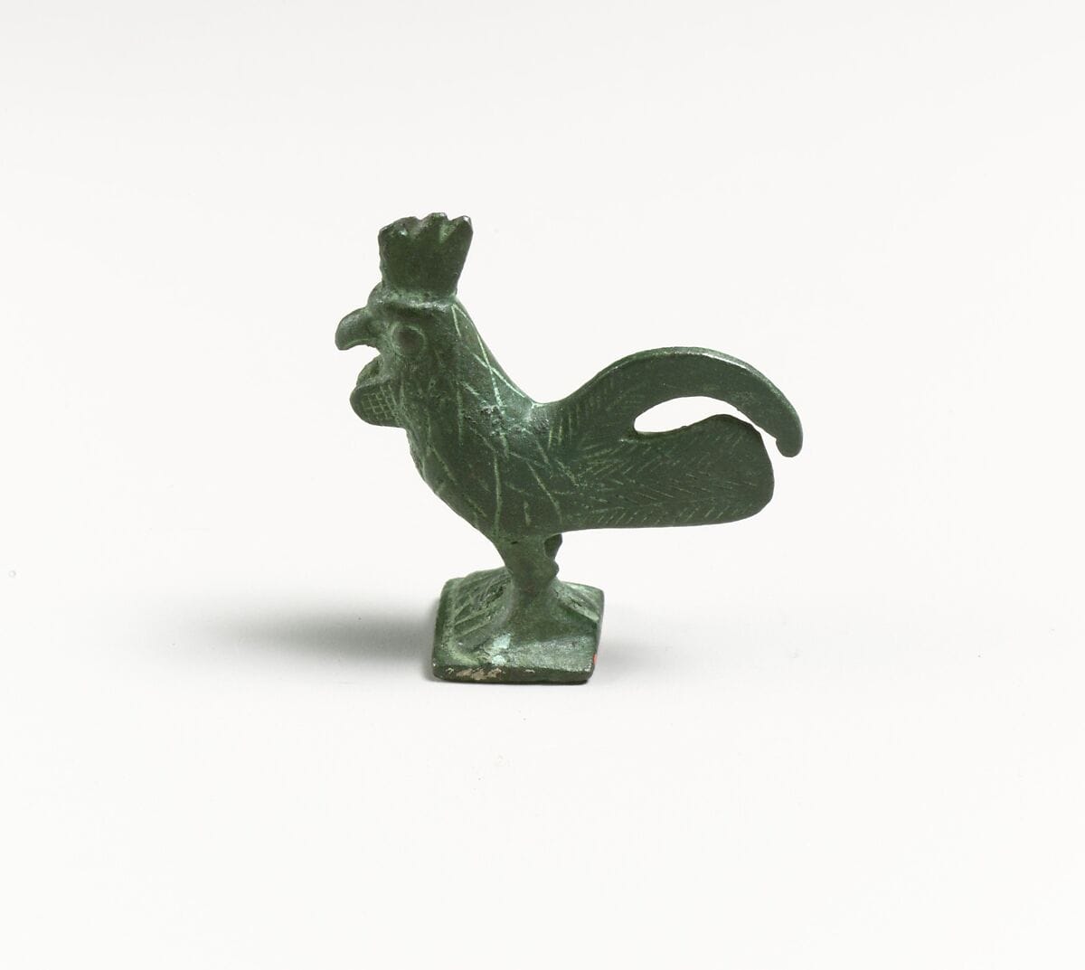 Bronze statuette of a rooster - image 1