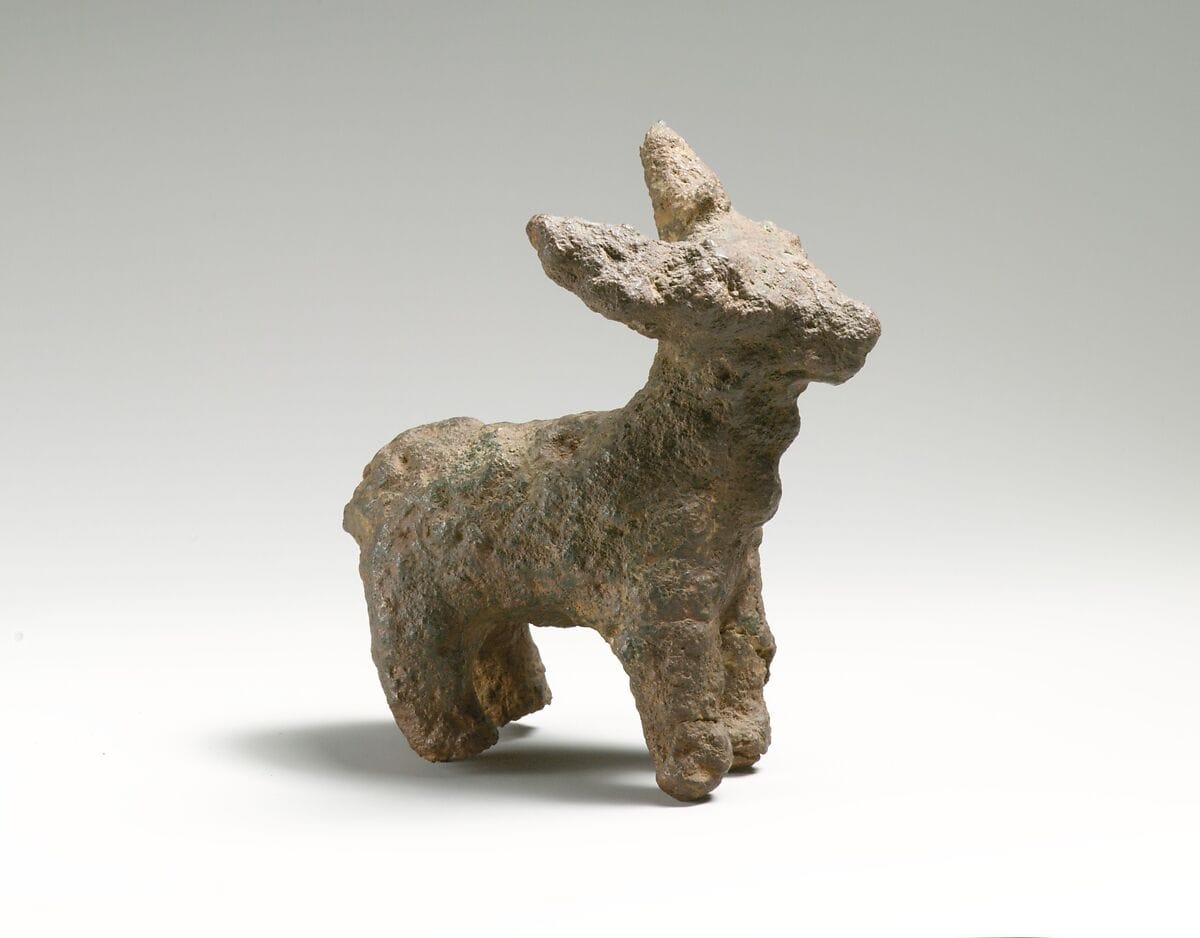 Bronze statuette of a stag - image 1