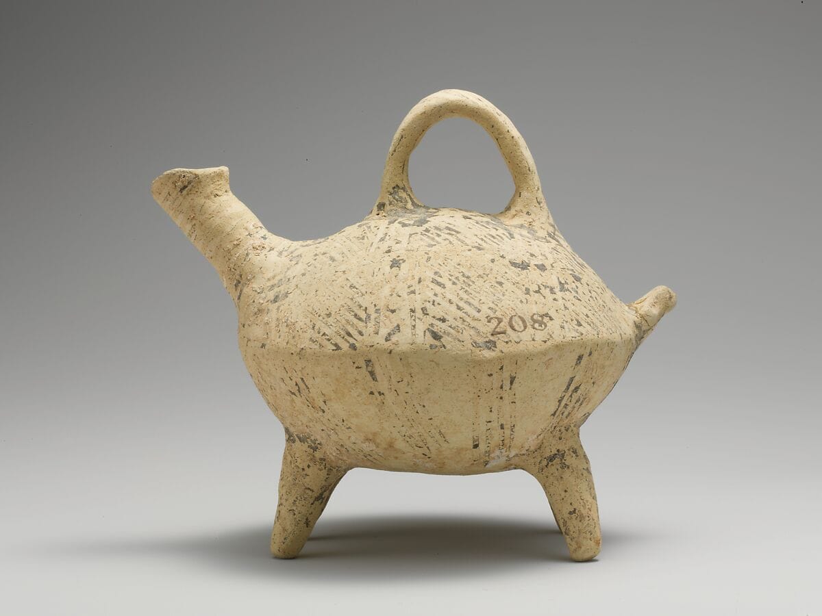 Terracotta zoomorphic askos (vessel) - image 1