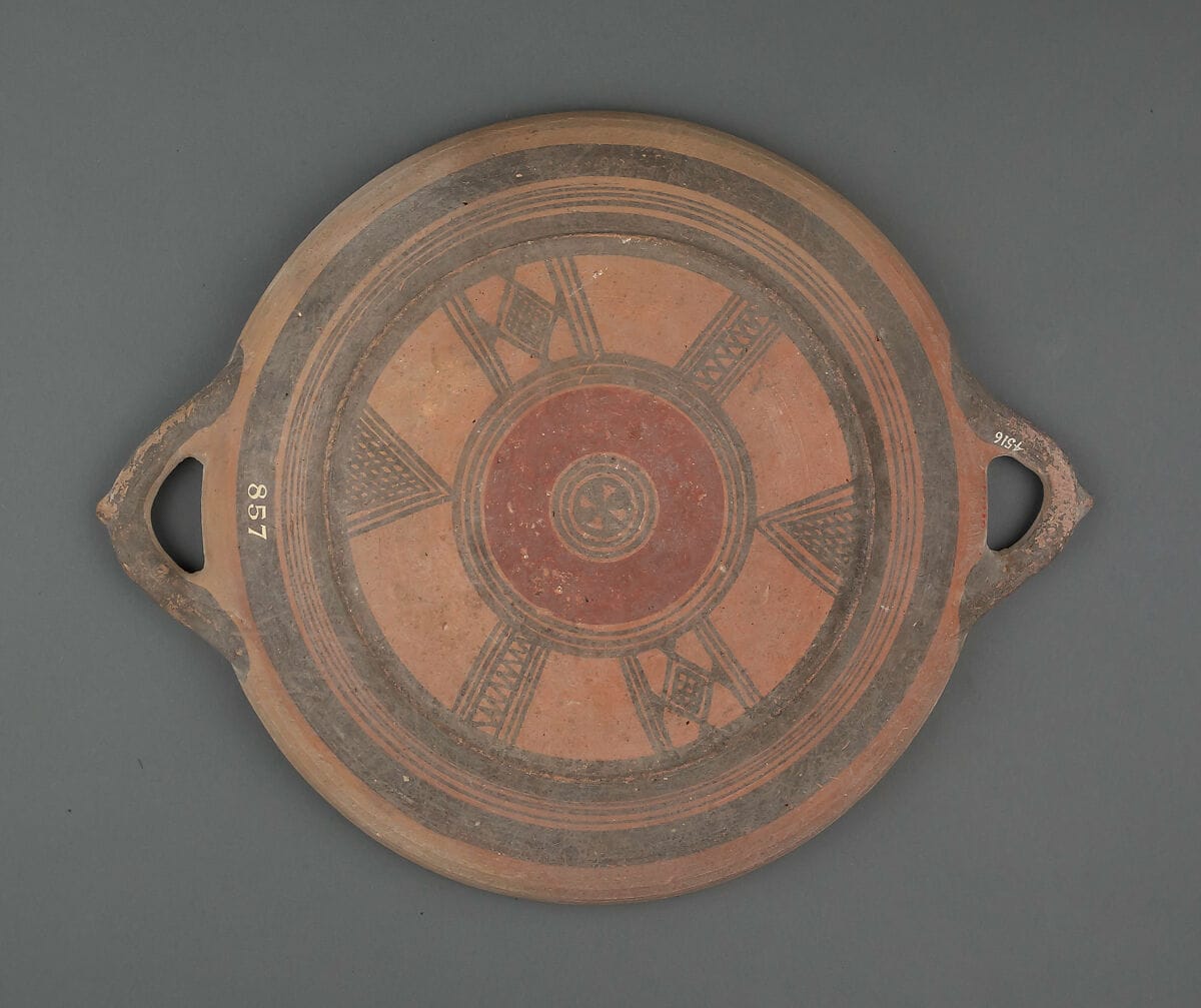 Terracotta plate - image 1