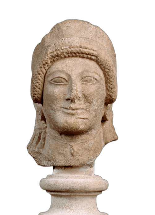 Woman with diadem - image 1